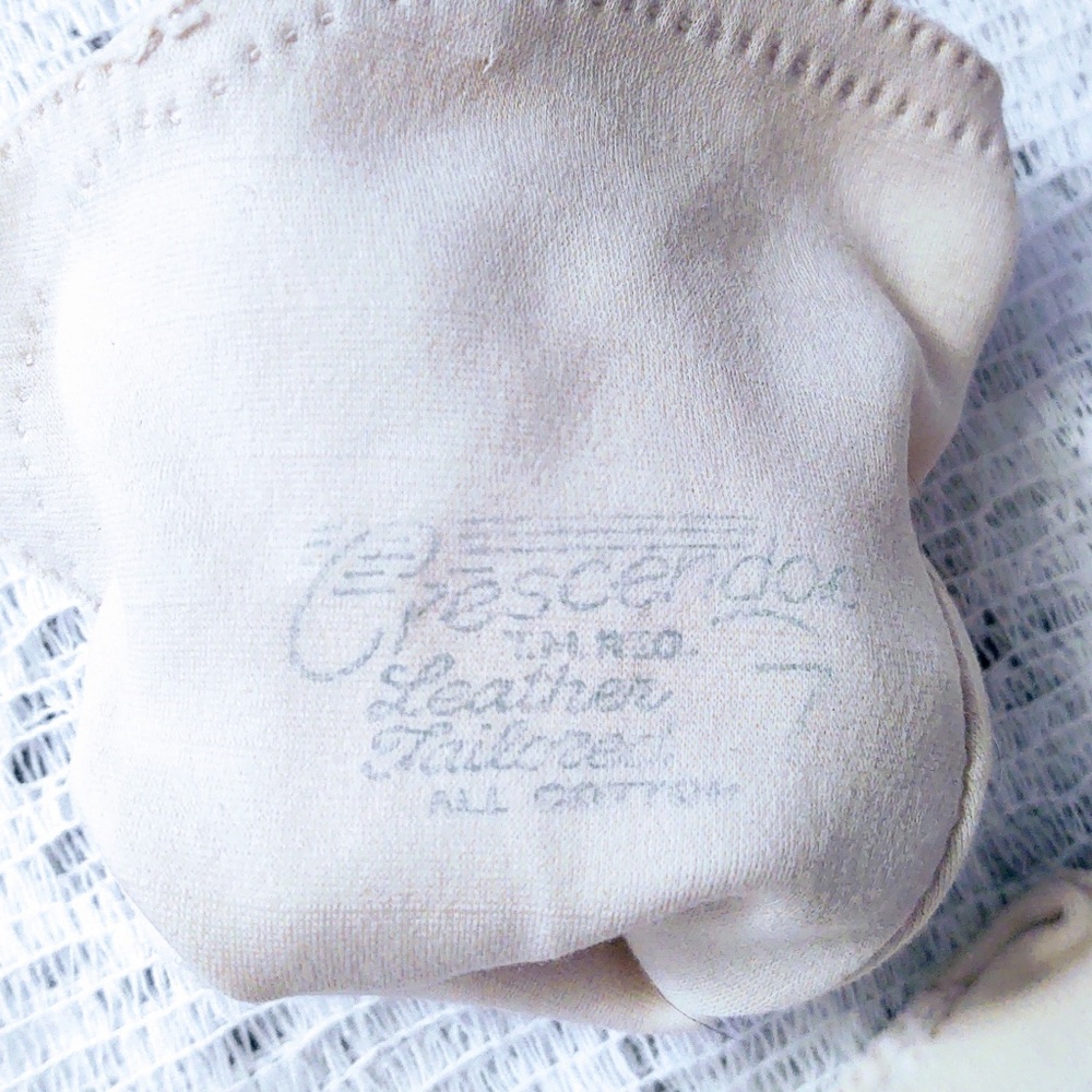 LADIES VINTAGE CRESCENDOE LEATHER TAILORED ALL COTTON FASHION DRIVING GLOVES 7 - Picture 7 of 10